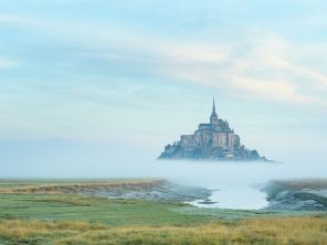 Nouvel An - La baie du Mont Saint-Michel 