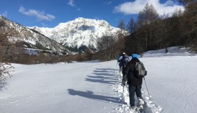 Rando raquette dans la vallée de Névache