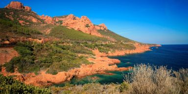 Massif de l'Esterel, perle de la Côte d'Azur