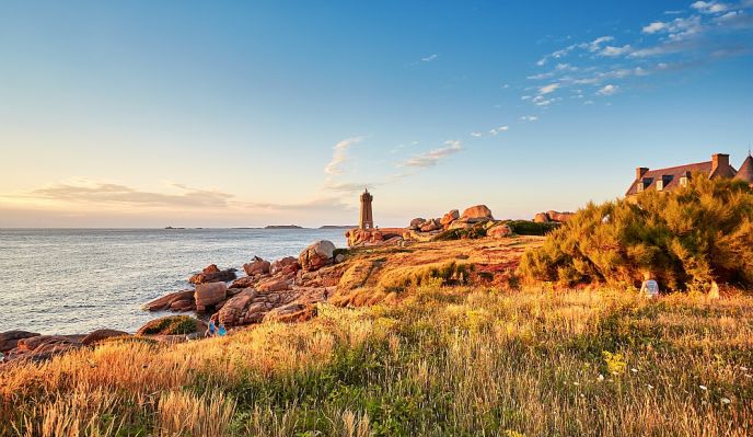 La côte de Granit Rose et l'archipel des Sept-îles