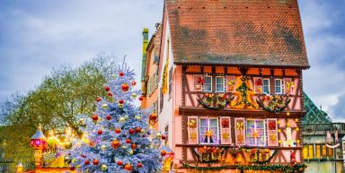 Marchés de Noël en Alsace (marche nordique)