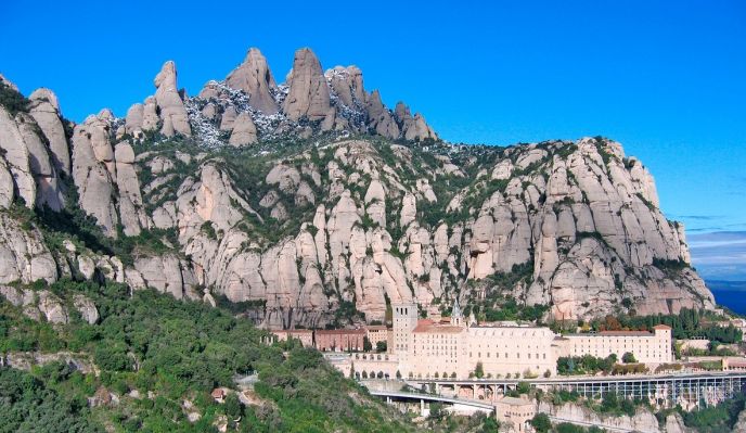 Barcelone et les ermitages de Montserrat