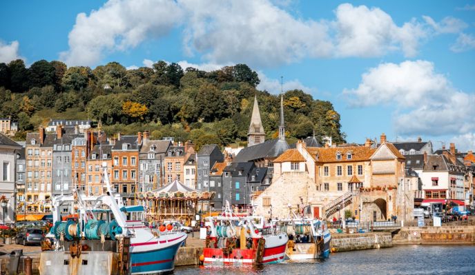 Boucles de la Seine Normande, Honfleur et Étretat