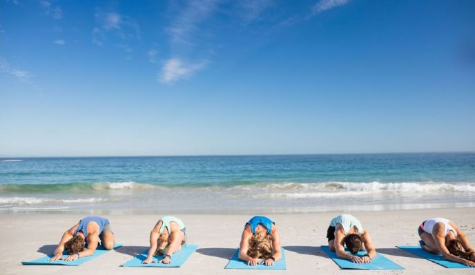 Rando yoga sur l'île d'Amorgos