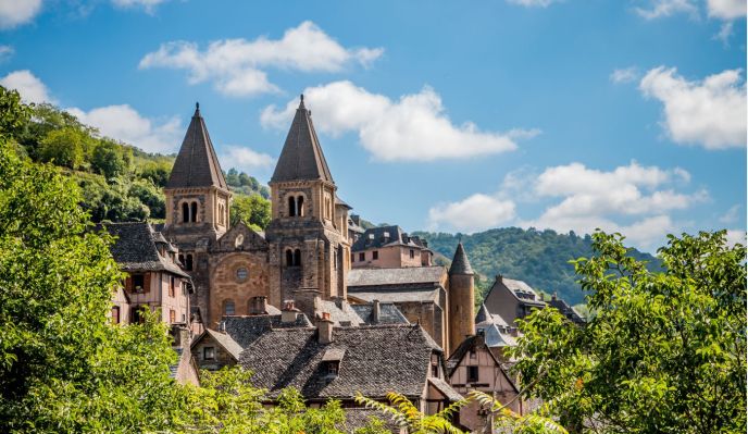 D'Aumont-Aubrac à Conques 