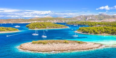 La Croatie et ses îles dalmates 