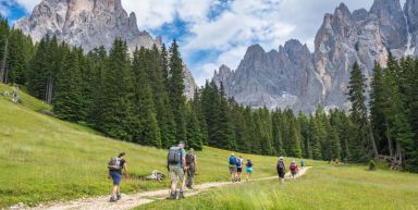 Rando confort au cœur des Dolomites