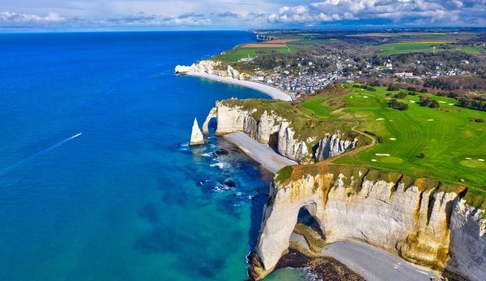 Honfleur et Étretat (marche nordique)