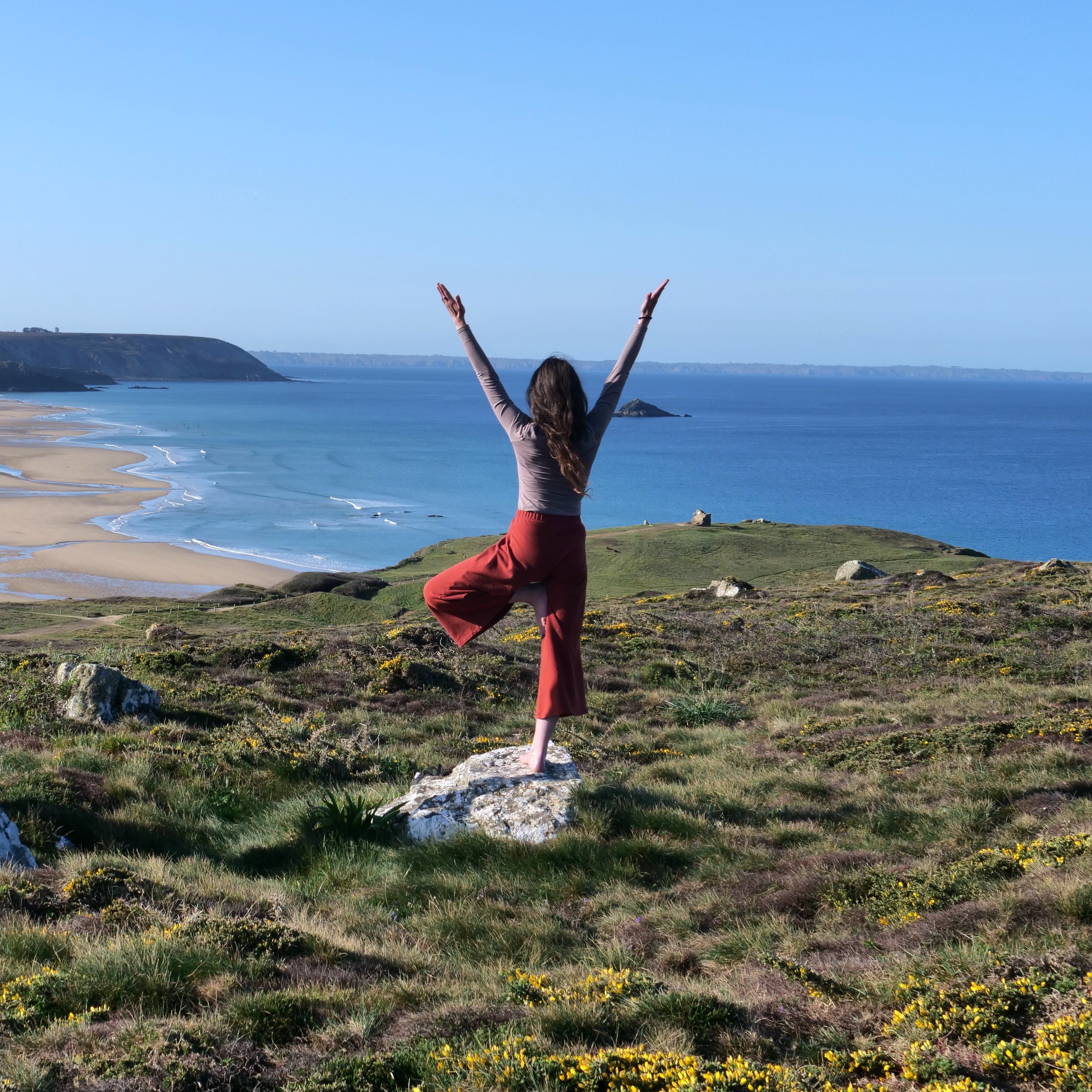 Randonnée Yoga sur la presqu'île de Crozon